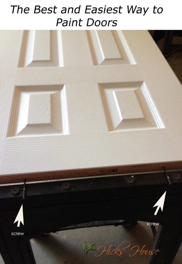 The Best and Easiest Way to Paint Doors | Hicks House