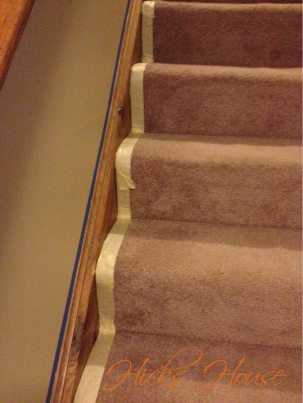 All taped up and ready to paint!