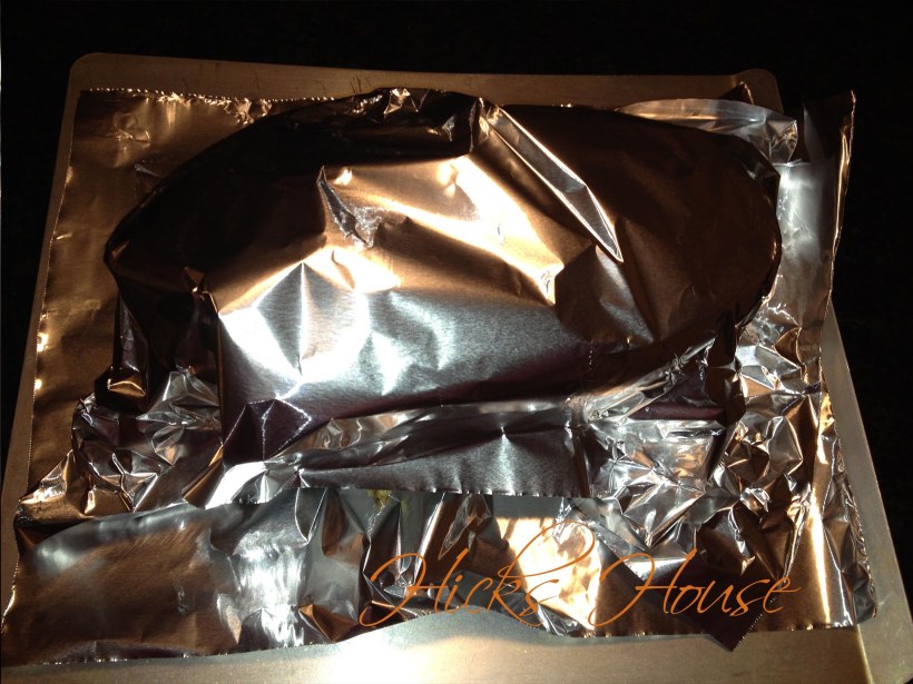 wrap in foil