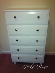 dresser painted