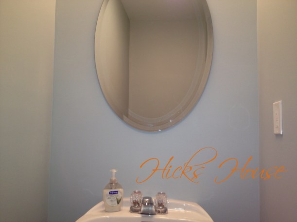 Hicks House | Half Bath | Woodlawn Blue
