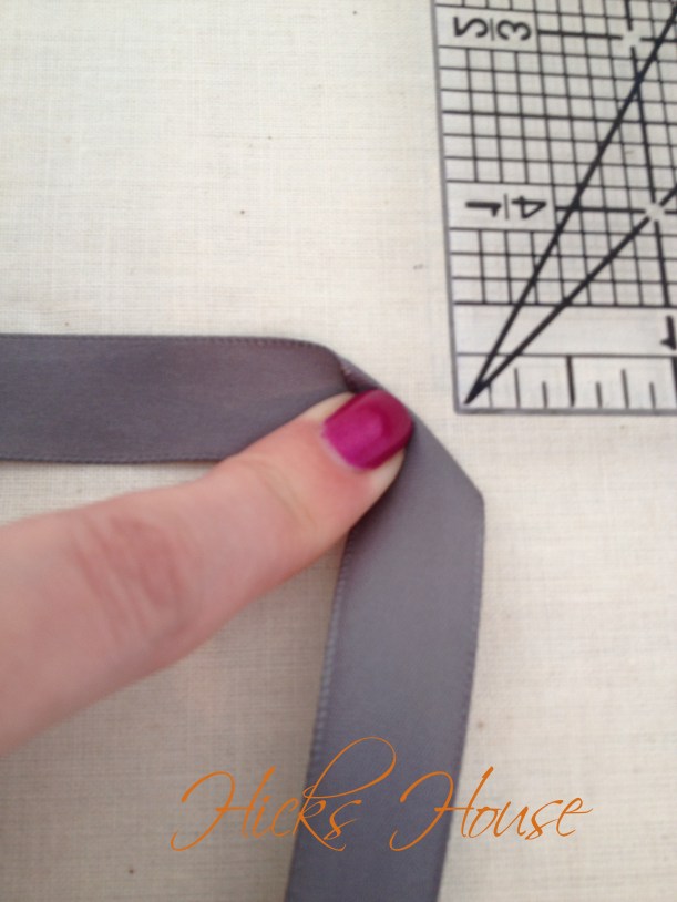 Hicks House | Ribbon Embossed Muslin Pillow