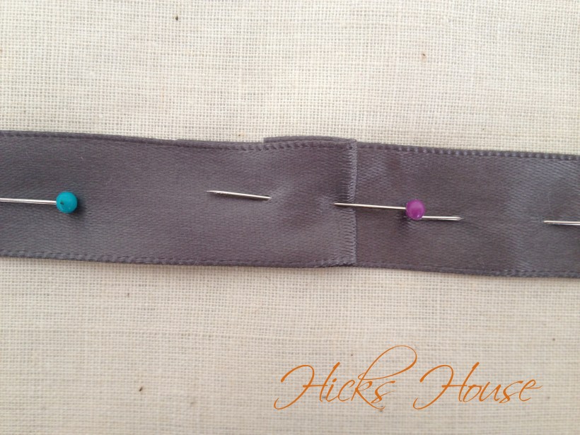 Hicks House | Ribbon Embossed Muslin Pillow