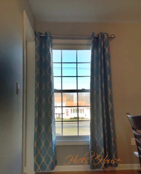 Hicks House | Dining Room Curtains