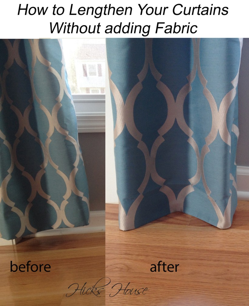 Lengthening Curtains | Hicks House