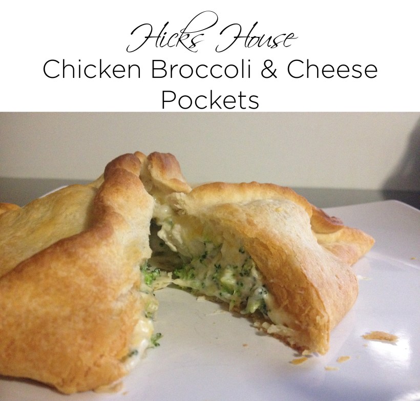 Chicken Broccoli and Cheese Pockets | Hicks House