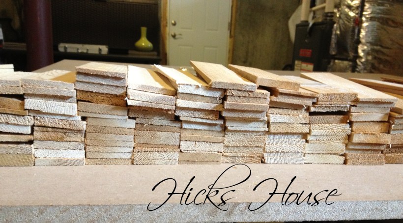 Herringbone Woodshim Mirror | Hicks House