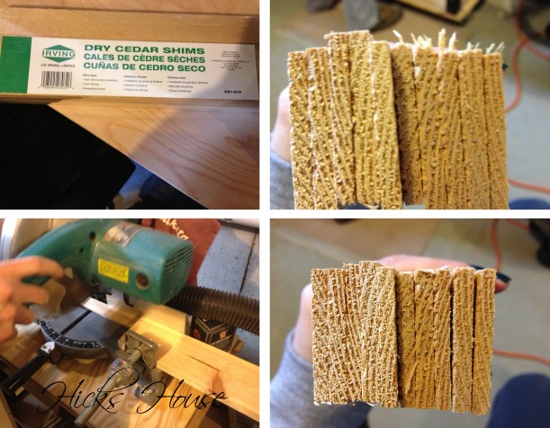 Herringbone Woodshim Mirror | Hicks House