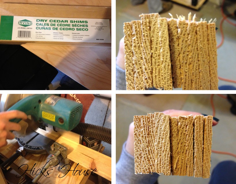 Herringbone Woodshim Mirror | Hicks House