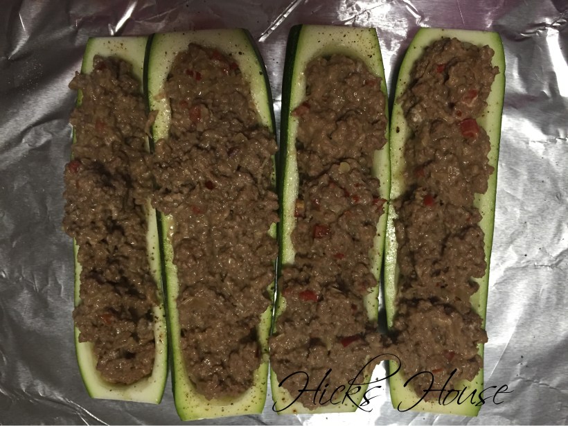 Stuffed Zucchini Boats