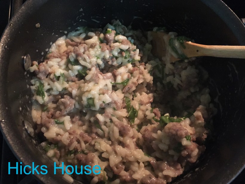 Butternut Squash, Sausage and Kate Risotto | Hicks House
