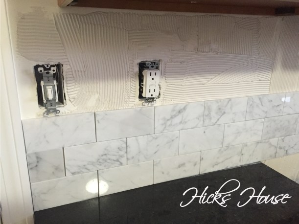 Marble Backsplash | Hicks House