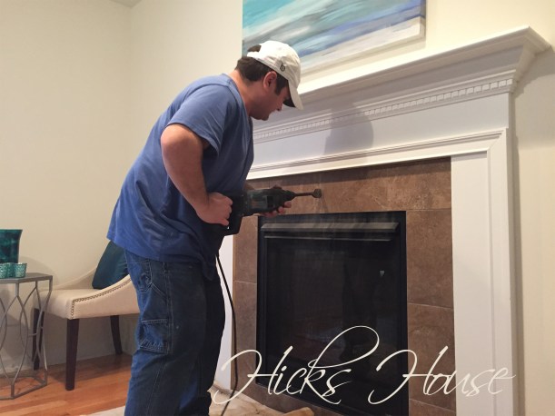 Fireplace Re-Do | Hicks House