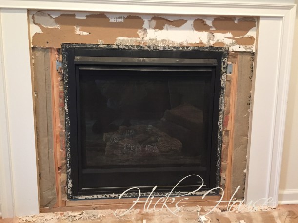 Fireplace Re-Do | Hicks House