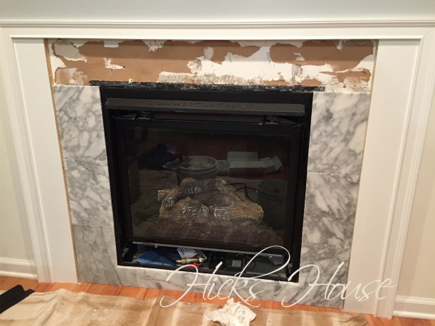 Fireplace Re-Do | Hicks House